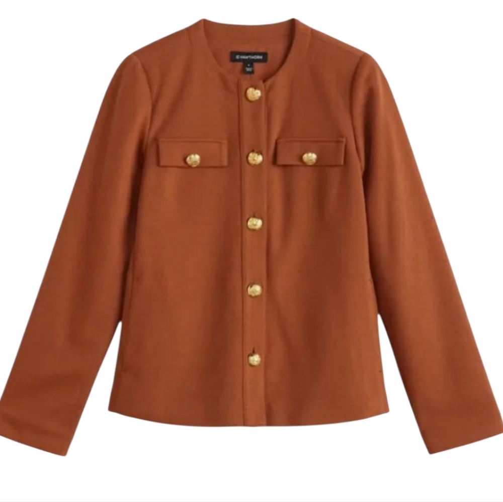 41 Hawthorn Button Front Jacket Sz L - Picture 5 of 6